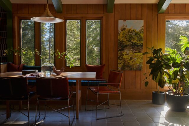 A special thank you to artist @iamdrewbennett for gracing our projects with his beautiful paintings that capture the feeling and light of our nostalgic places. ⁠
⁠
We also recently visited Drew's home studio, set in Bay Area modernist architect Beverley Thorne's personal residence, where we were lucky to experience the ambition and also the idiosyncrasies of an architect's personal project and home addition, a reflection that we feel all too true for both our own homes and the homes of our clients, very real people. ⁠Nonetheless, it is a setting for real and joyful life.
⁠
We visited with Drew to pick up a few pieces for a project (we can't wait to show you) and get a guided tour through the evolution of his recent works along with the hillside house. It's hard to split the two apart, now that we've seen how he lives and works. The house is filled with work by close friends and collaborators-at-some-point. There's a conversation pit where life drawing workshops happen, sitting cross legged happens, and picture kids with long hair scampering about too. Like Drew's work, these moments of relaxation, closeness, and friendship merge on to a backdrop of the outdoors and natural landscape. While previewing the works, we proudly called out scenes in the East Bay, Tahoe, Yuba, Hawaii - all familiar and sentimental to those that have a connection to those places and are drawn to the work.⁠ We all nodded and came to the conclusion that this kind of work and living this intimately and slowly with others is a form of resistance. Thank you for the reset, @iamdrewbennett!⁠
⁠
• Photos 1-2: Our Alpine Meadows, Lake Tahoe residence with interior architecture and design by our team @landedinteriors and photography by @yoshihiromakino⁠
• Photos 3-10: From a studio visit with our Berkeley team with photography by @heathermenegat and @rebeccamullerdesigns⁠
• Words and sentiments by @kloythanomsup