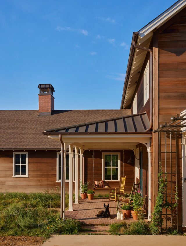 Welcome to our Boulder project, newly featured on AD!

This home was the product of so many hearts, bodies, and minds coming together. It was built from the ground up, with site work beginning around the start of the pandemic, but the family wanted the bones of the house to be rooted in history. So, we crafted a narrative through thoughtful space planning, material and furnishing selections, and detailing - from reclaimed heart pine flooring from @thehudsoncompany to handblocked wallpaper from @marthearmitageprints and vintage pieces like the cheerful wardrobe in the entry from @elsie_green.

We approached every aspect of the architecture with consideration of the home’s history, albeit an imagined one, thinking through what interventions may have occurred over the decades. Our partners in crime @coburnpartners made sure that the infrastructure was done right, and were true collaborators in executing our design vision. Our aim was for anything “new” to feel as though it had been done in conversation with what was there before, while making room for a future with a family who lives life with vigor and welcomes their community in with open arms - be they human or animal.

Our inimitable shoot team of talented photographer @yoshihiromakino, his right hand @aaron.alpert, and badass stylist @rainakattelson spent a number of long, HOT days with @heathermenegat, @kloythanomsup, and @rebeccamullerdesigns to capture the magic with us. We cannot adequately express our gratitude for your collaboration, stamina, and camaraderie.

Our heartfelt thanks to @amyastley, @bebehoworth, and @alevasseur1 for featuring our work, and the wonderful @genevieve_g_walker, who also beautifully penned our Alpine Meadows feature. Last but not least, we can’t forget @sarahmcboyd, who always takes it over the finish line.

The link to the feature is in our bio! 🏔️

Interior Architecture & Design: @landedinteriors #landedinteriors
Project Team: @heathermenegat, @rebeccamullerdesigns, Tiffany Kim, Luna Sibai, Laura Marx, Hanna Dooley
Architecture & Construction: @coburnpartners 
Landscape: @treeoflifelandscaping 
Photography: @yoshihiromakino 
Styling: @rainakattelson 
Publication: @archdigest